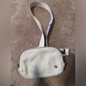 Lululemon Athletica Cream Crossbody Bag